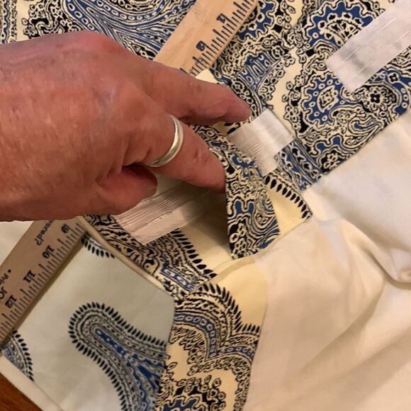 ONE Panel 50" x 84" heavy lined rod pocket panel with hook belt & back tabs - Picture 7 of 11